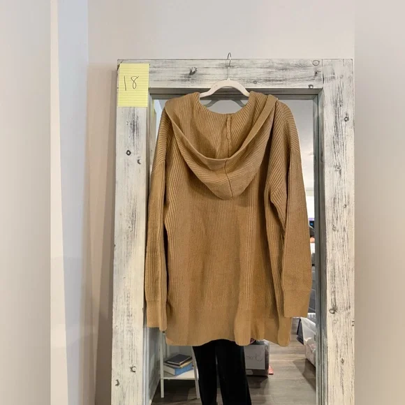 Button up sweater Hoodie - Picture 3 of 3